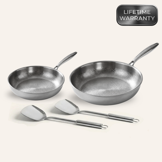 Ashcroft Titanium Hammered Pan Pro Duo Set