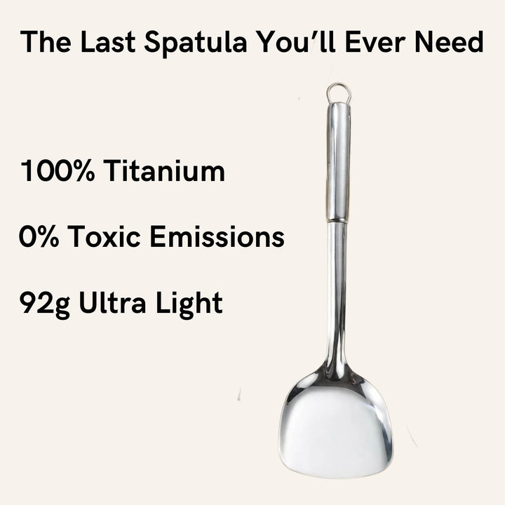 Ashcroft Titanium Hammered Pan + Spatula Bundle